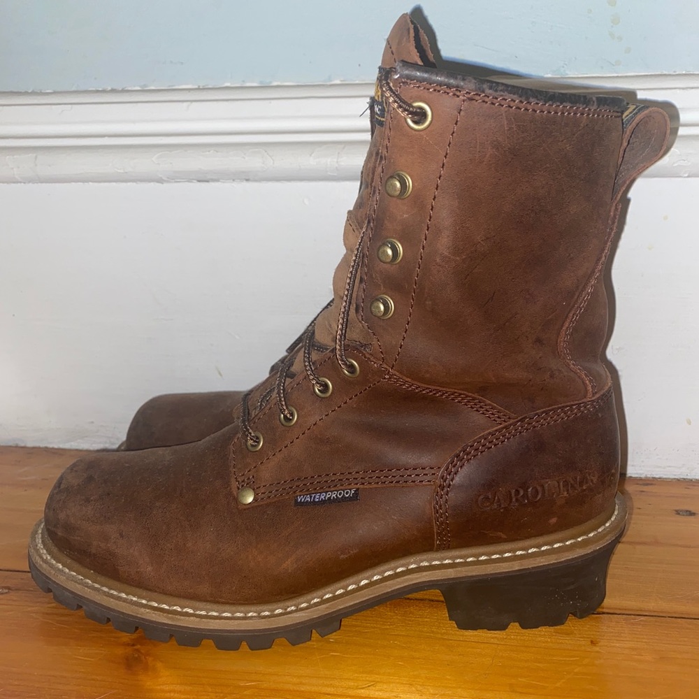 Carolina “built for work” boots.